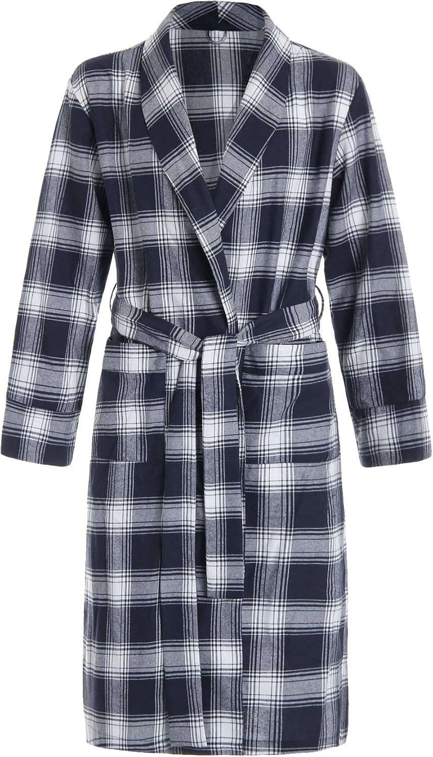 Women'S Cotton Flannel Robe